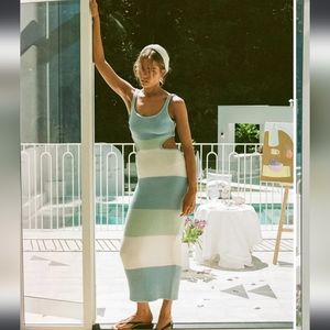 Sabo Skirt London Knit Dress in Mist